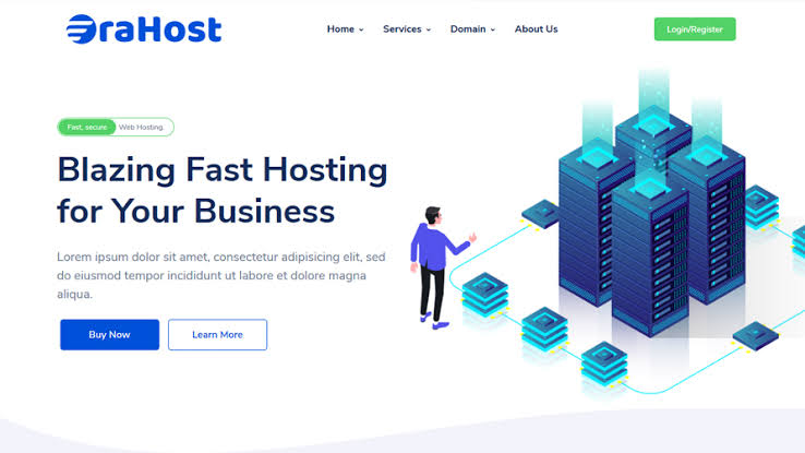 Erahost WHMCS Theme - WHMCS Marketplace