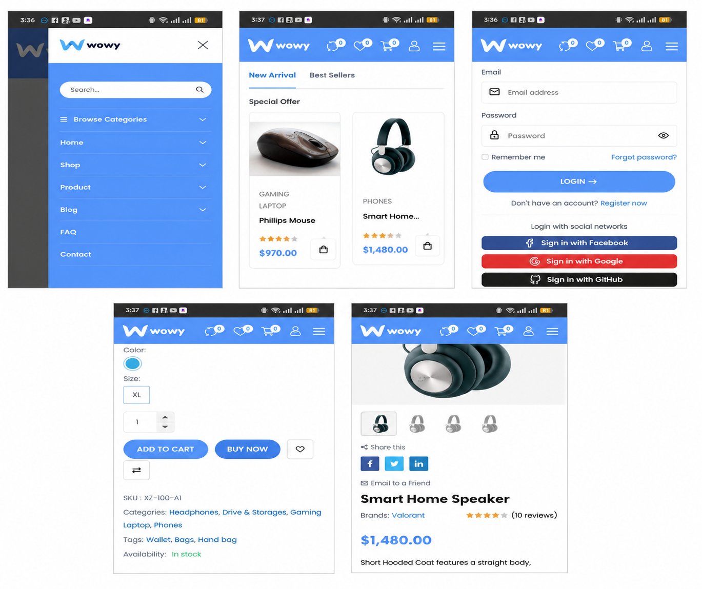 New Design E-commerce  Script 1